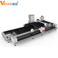 1000w fiber Laser Cutting Machines with 4axis rotary for round pipe